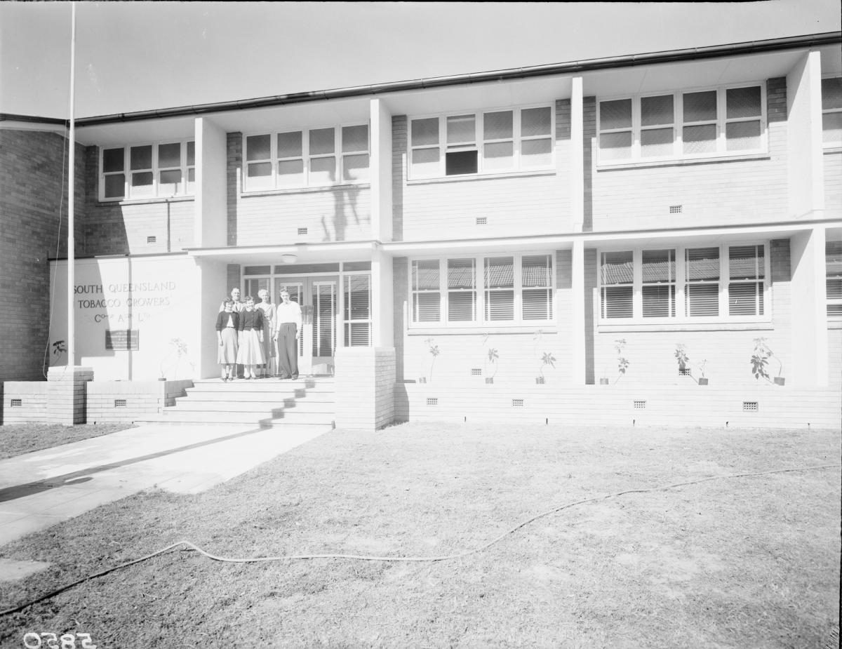 South Queensland Tobacco Growers Association Building, Northgate, Brisbane, June 1955