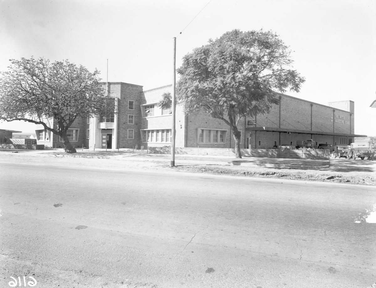 Butter Marketing Board, Hamilton, Brisbane, August 1955
