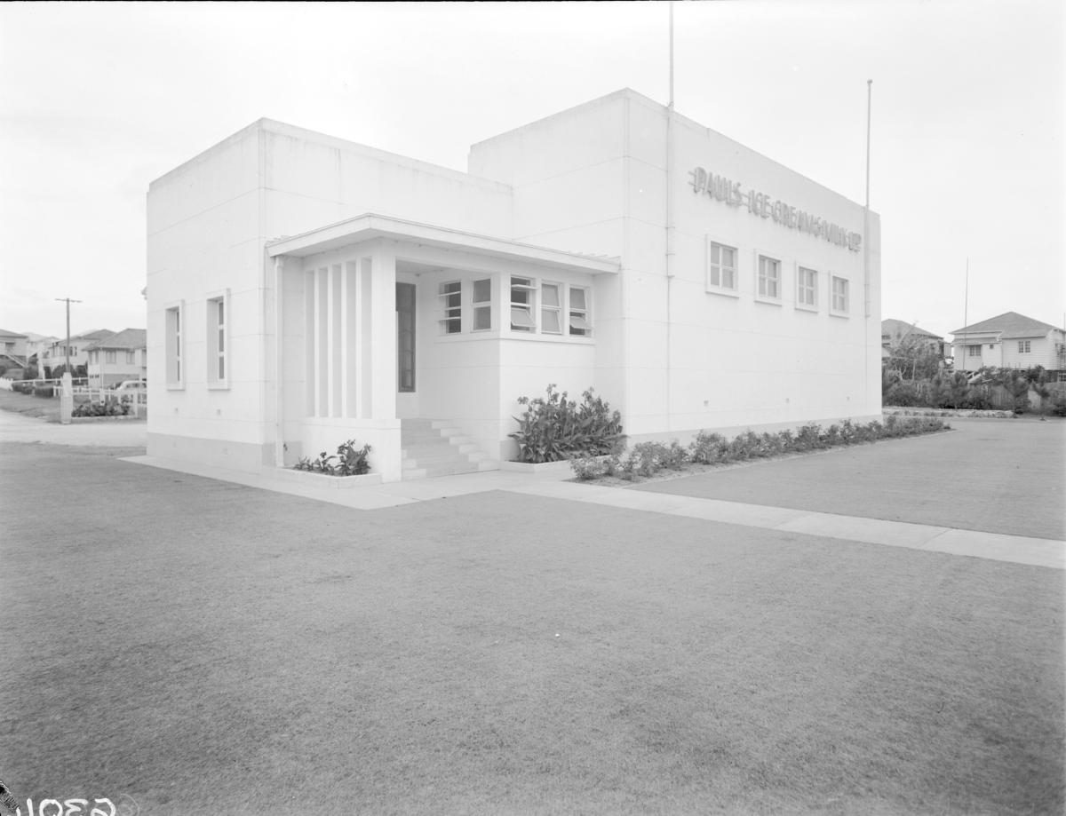Pauls Milk Depot, Coorparoo, Brisbane, November 1955.