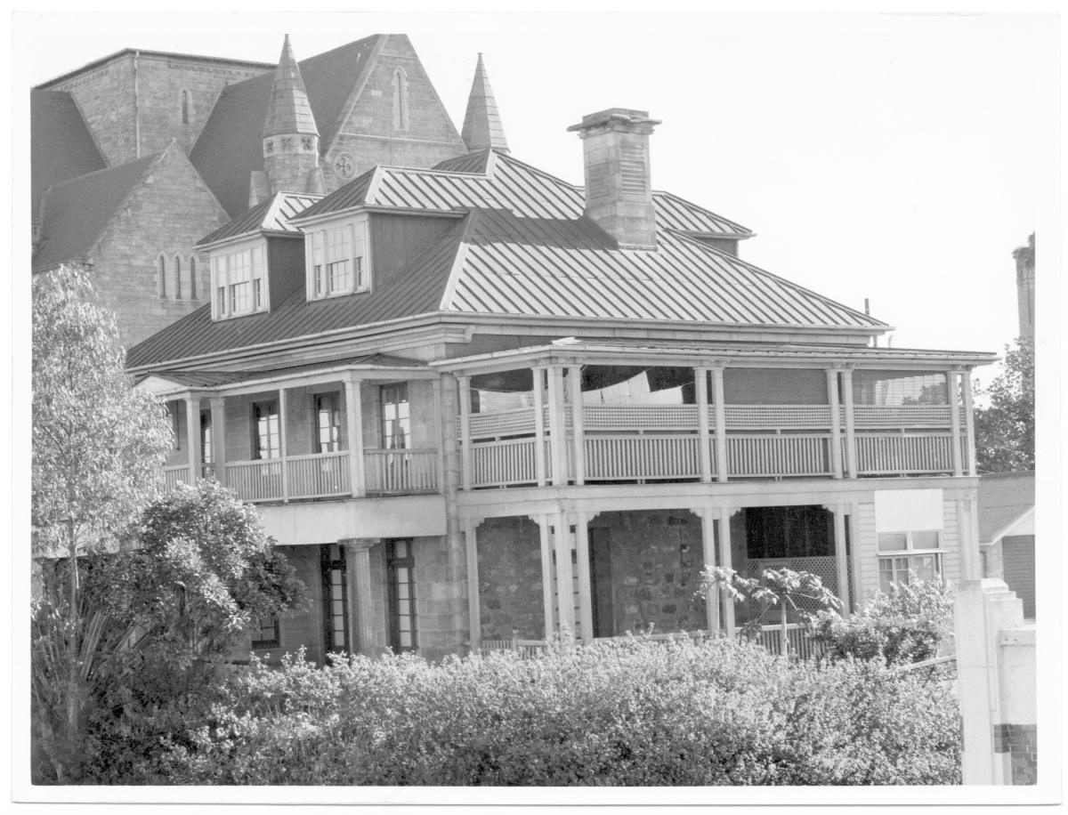 Deanery at St John’s Cathedral, Brisbane, 21 July 1958, Brisbane City