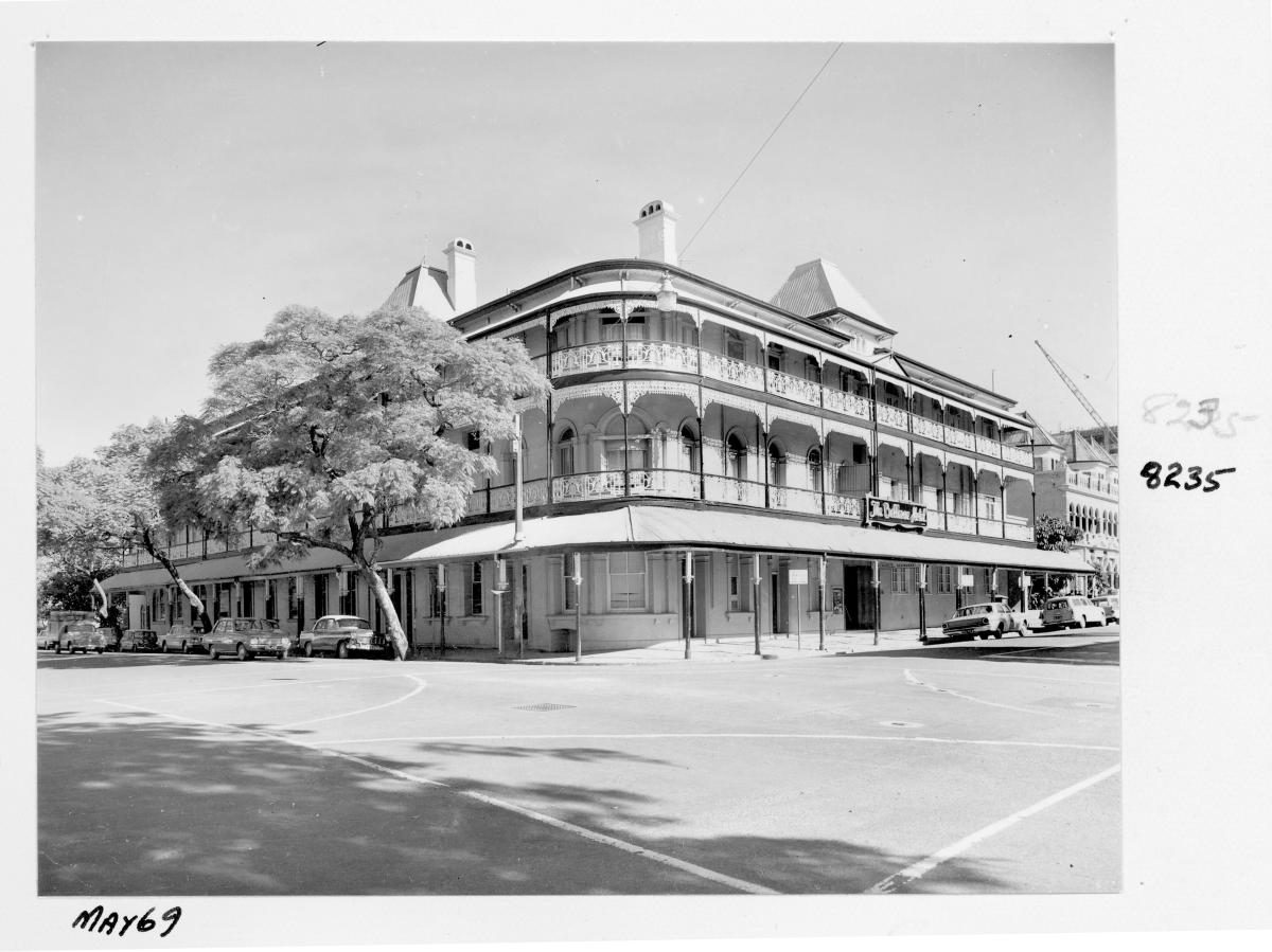 Bellevue Hotel, Brisbane,&nbsp; May 1969