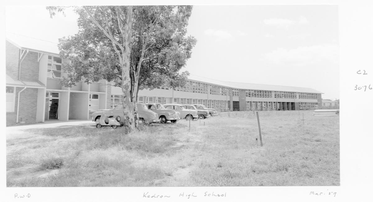 Kedron State High School - Brisbane, August 1959