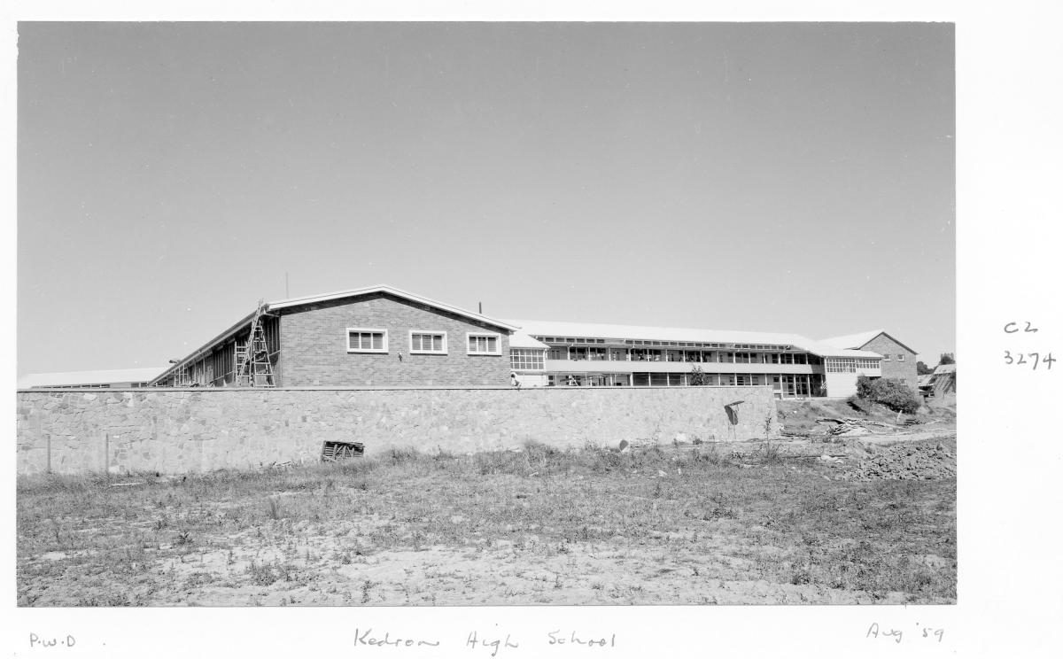 Kedron State High School - Brisbane, August 1959