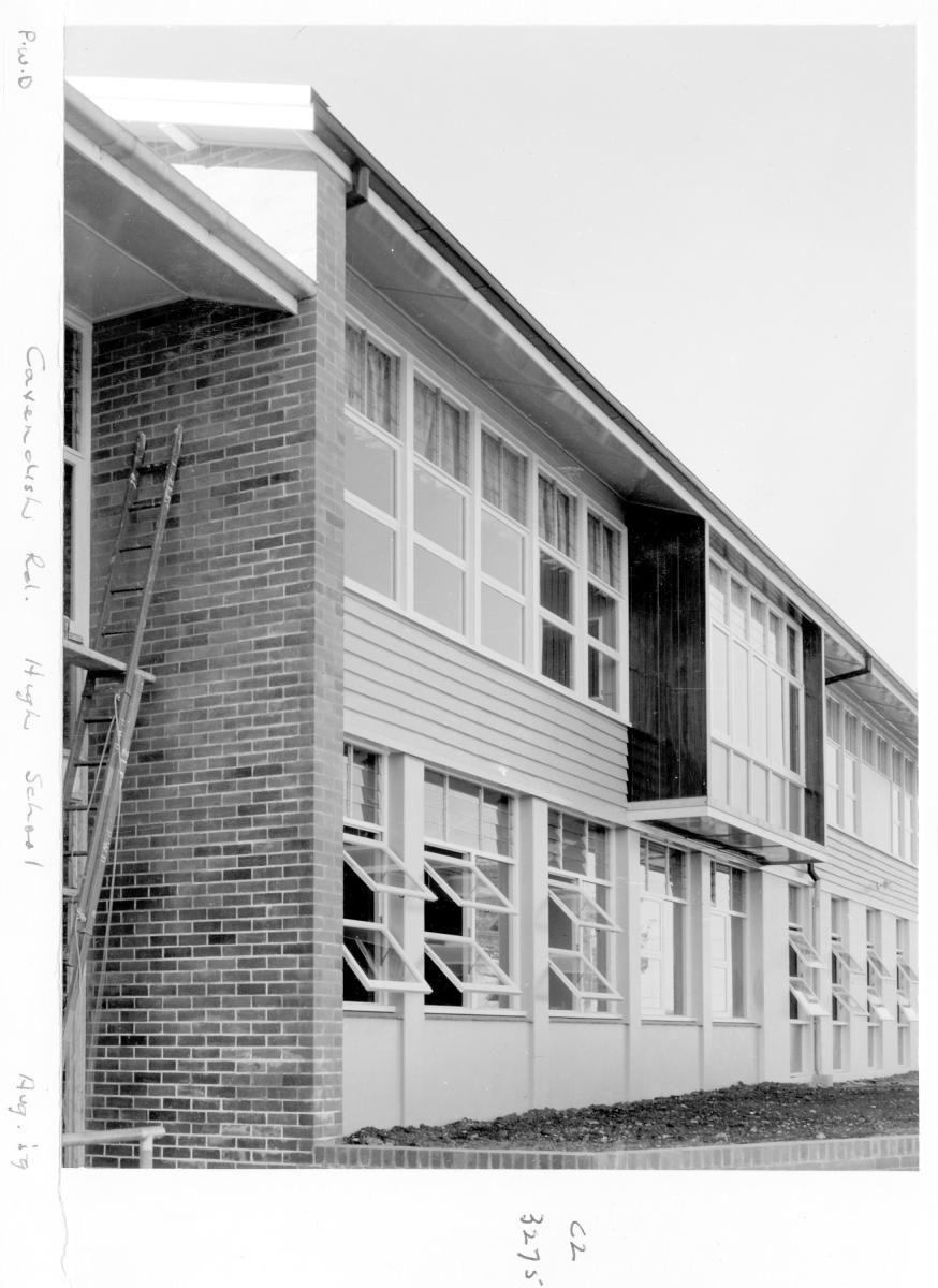 Cavendish Road State High School, Holland Park - Brisbane, August 1959