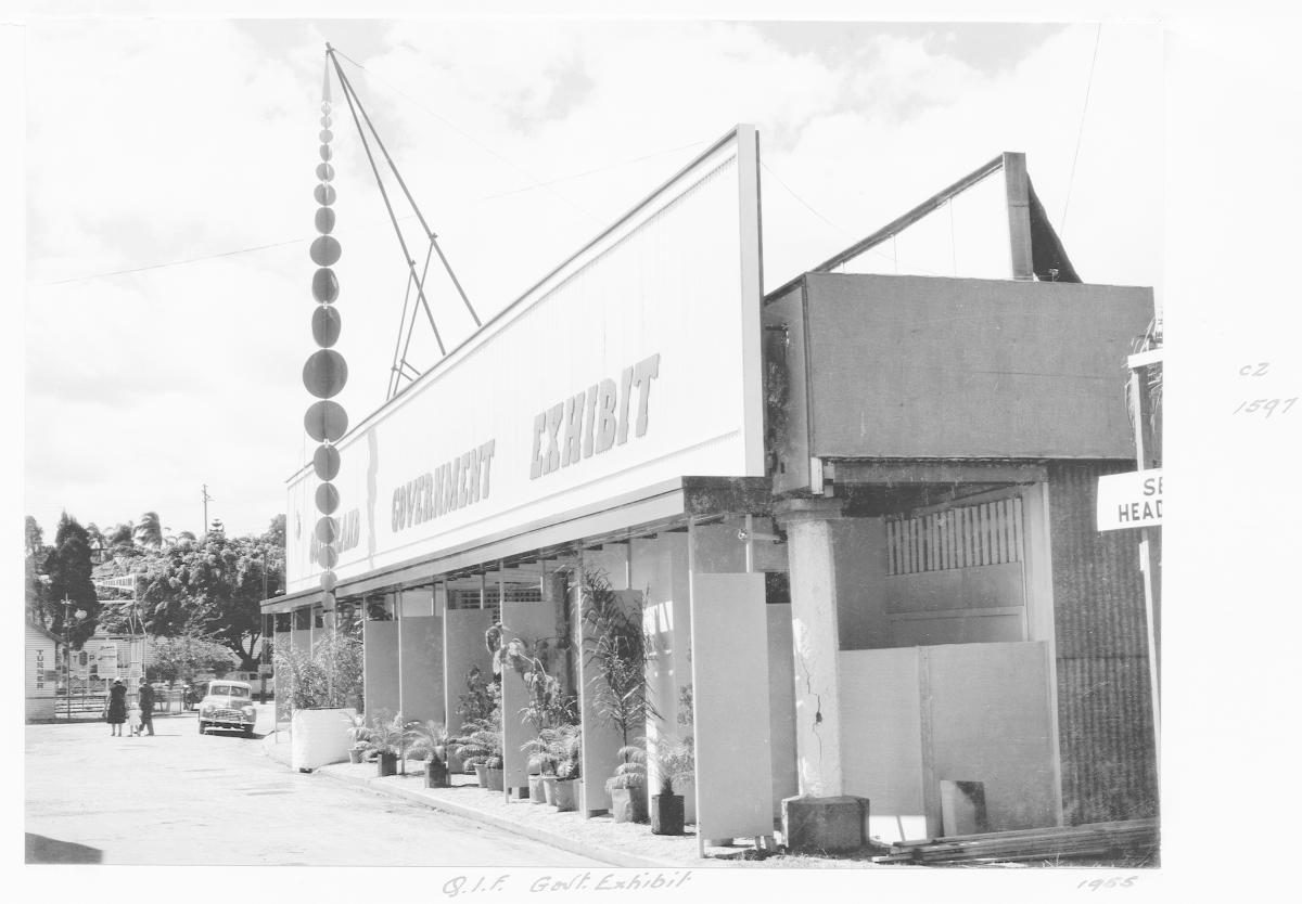 Queensland Industries Fair, Government exhibit - Brisbane, April-May 1955