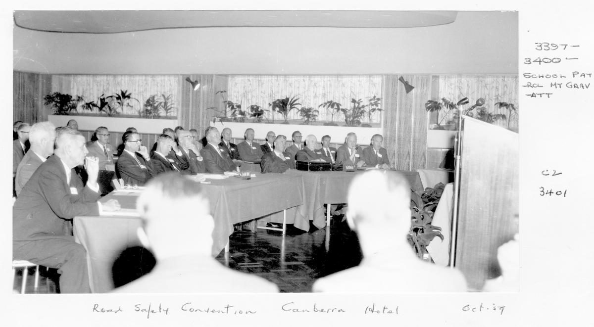 Road Safety Convention, Canberra Hotel - Brisbane, October 1959