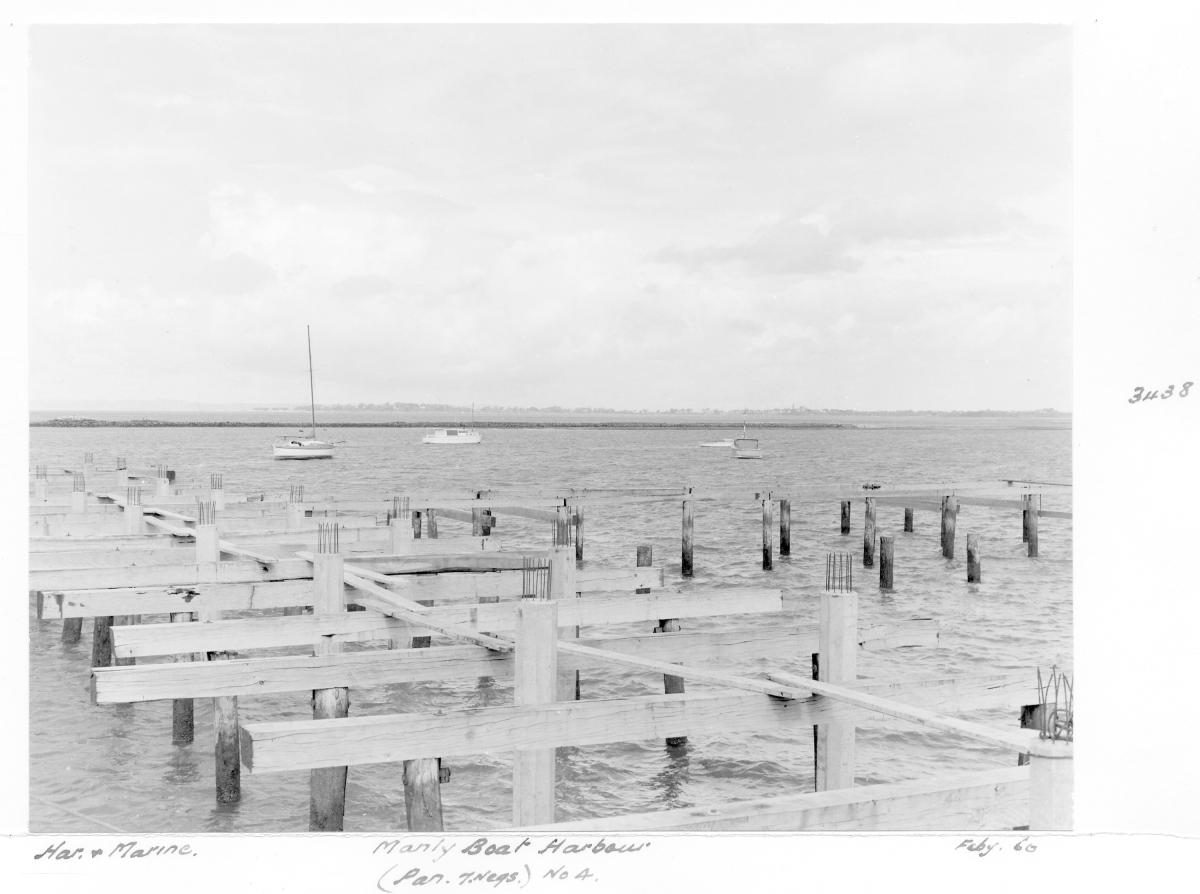 Manly Boat Harbour - Brisbane, February 1960