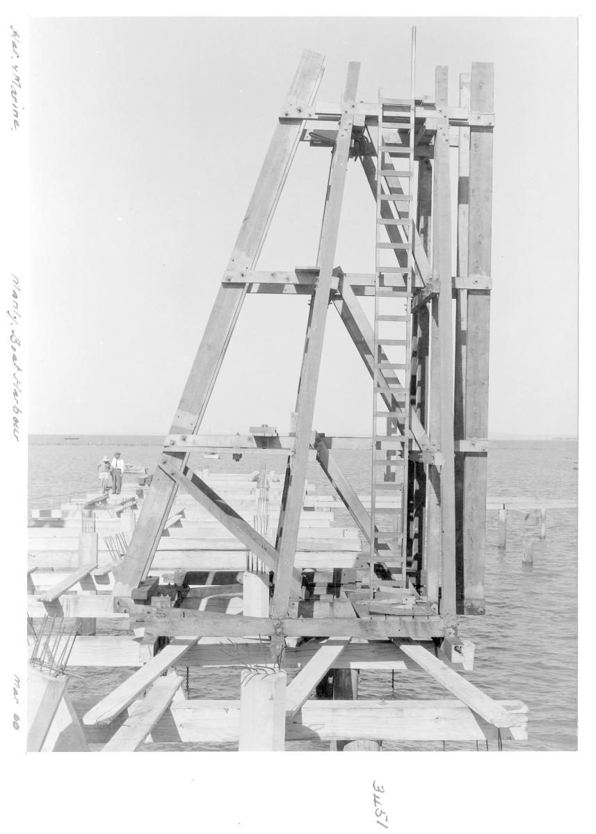 Manly Boat Harbour - Brisbane, March 1960