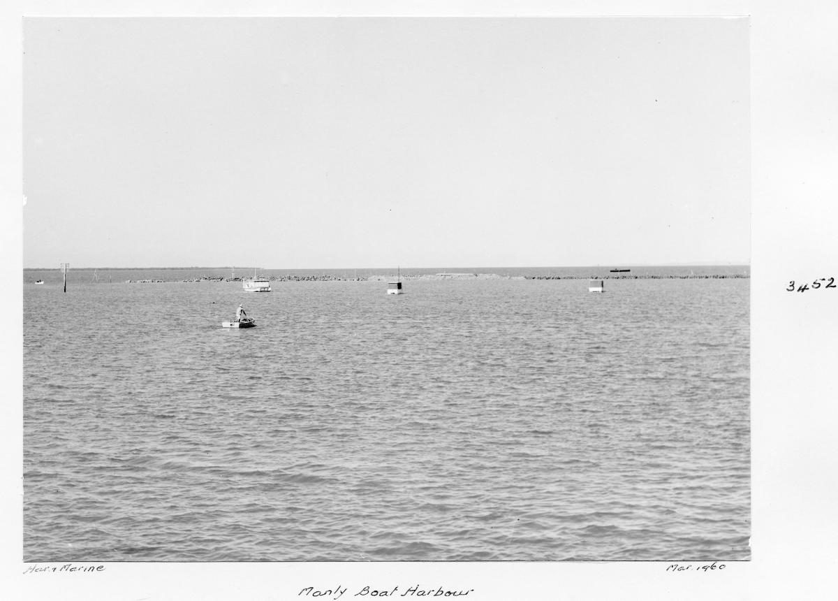 Manly Boat Harbour - Brisbane, March 1960