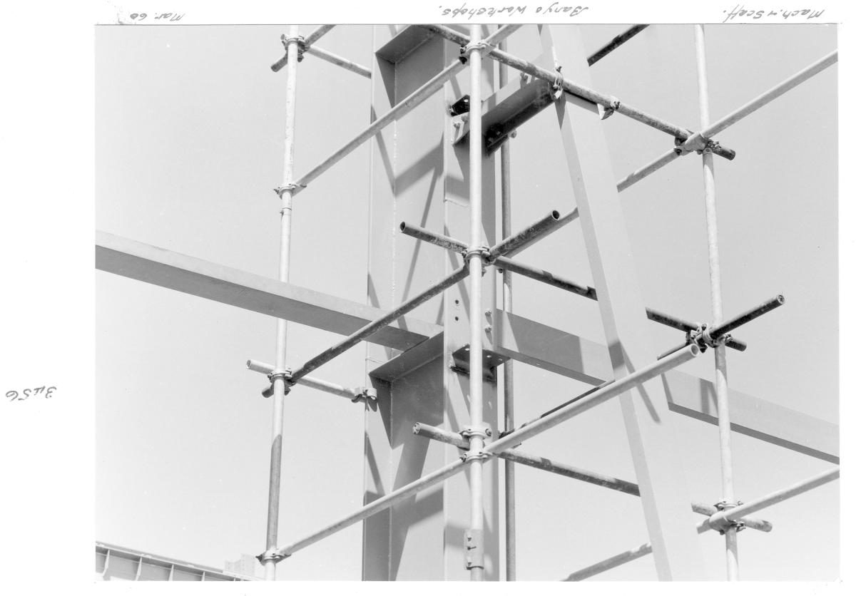 Machinery and Scaffolding, Banyo workshops (railway) - Brisbane, March 1960