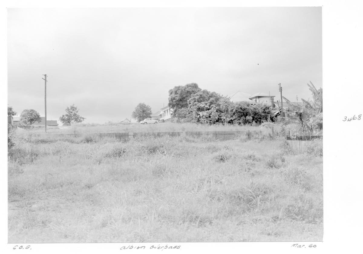 Construction of the Albion overpass - Brisbane, March 1960