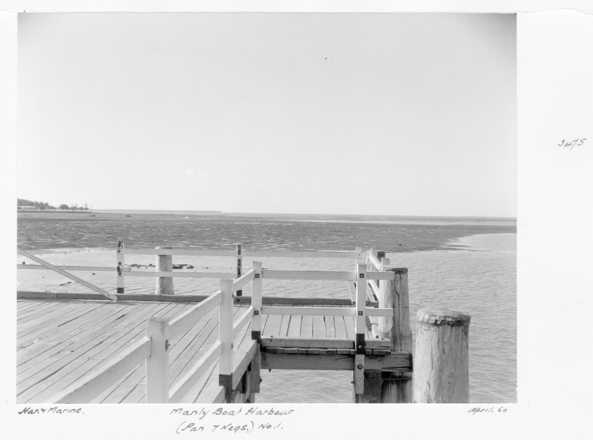 Manly Boat Harbour - Brisbane, April 1960