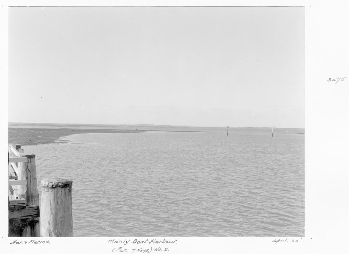 Manly Boat Harbour - Brisbane, April 1960