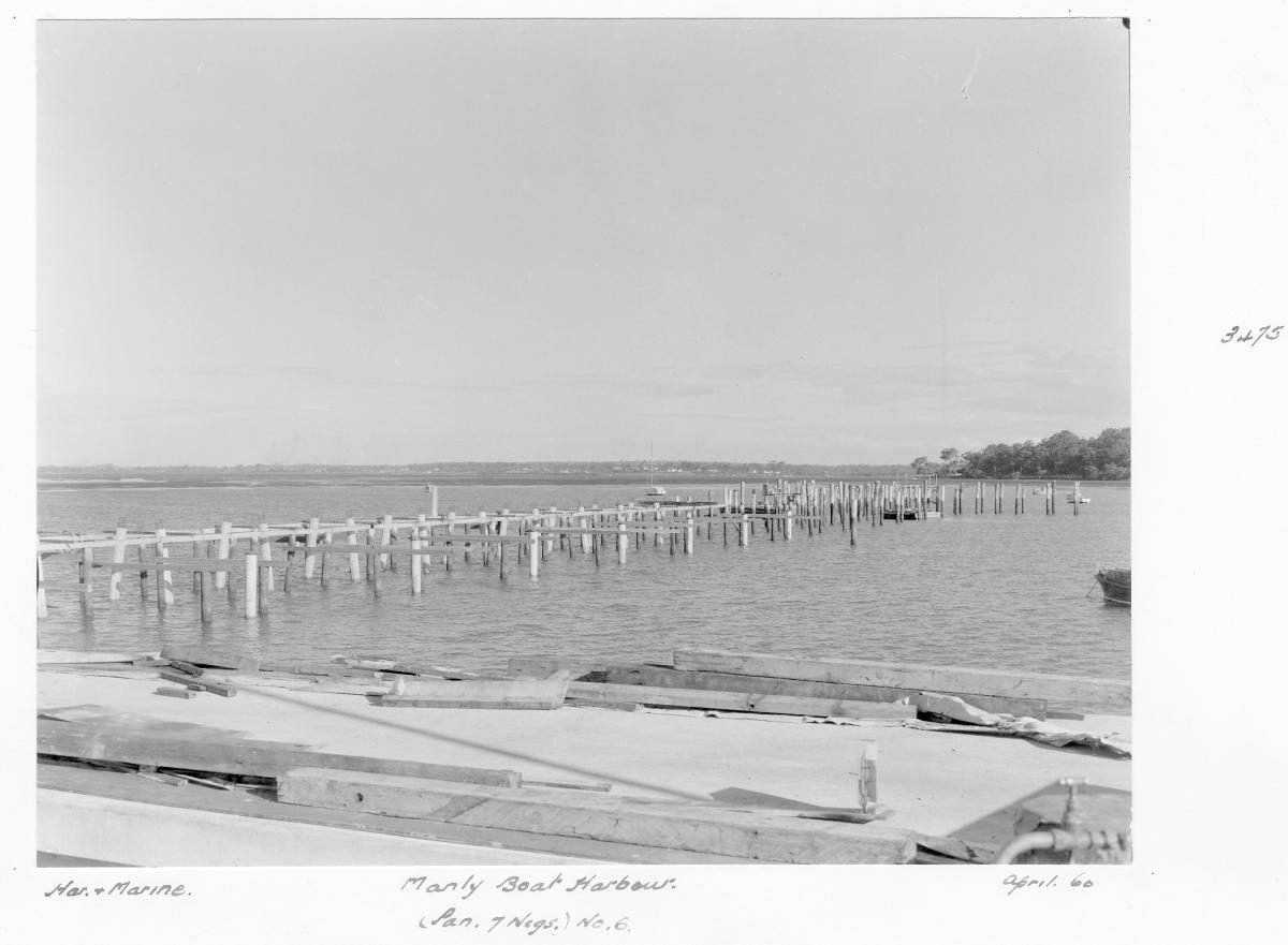 Manly Boat Harbour - Brisbane, April 1960