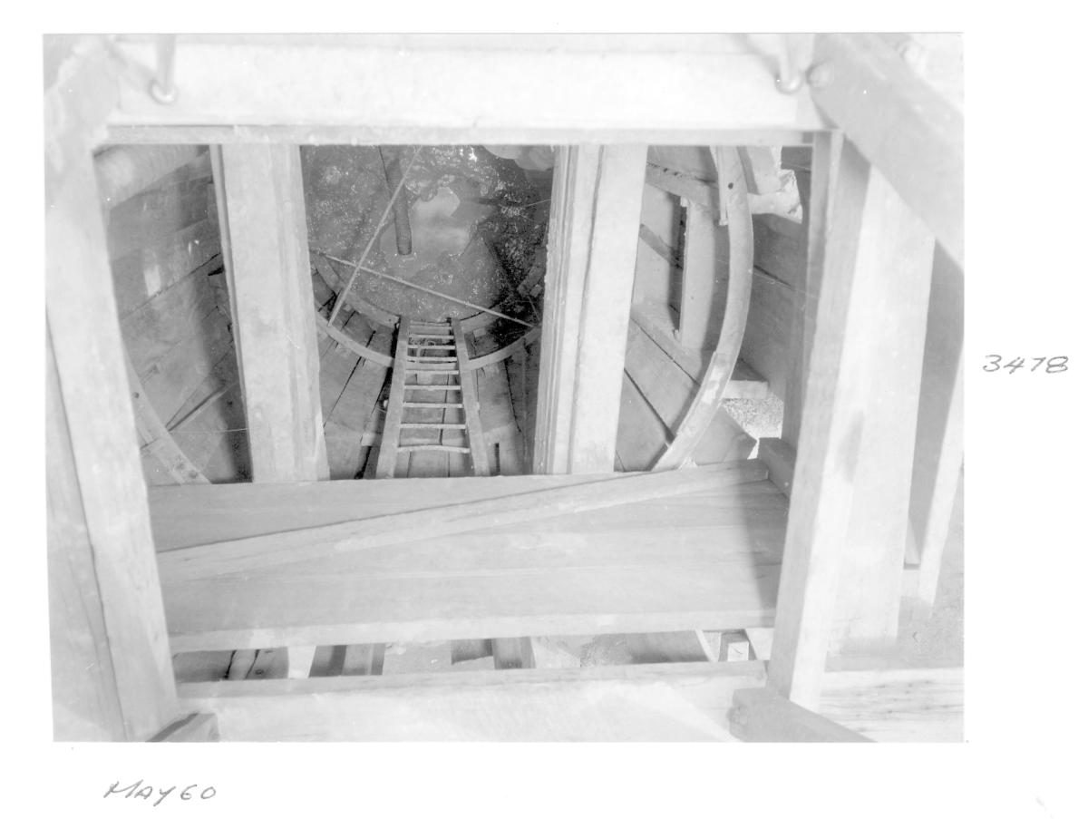 Sewerage shaft, Kedron - Brisbane, May 1960