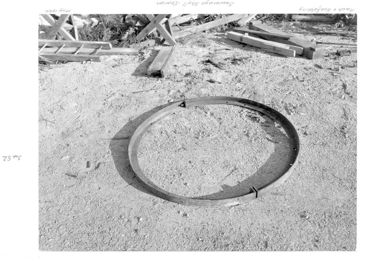 Sewerage shaft, Kedron - Brisbane, May 1960