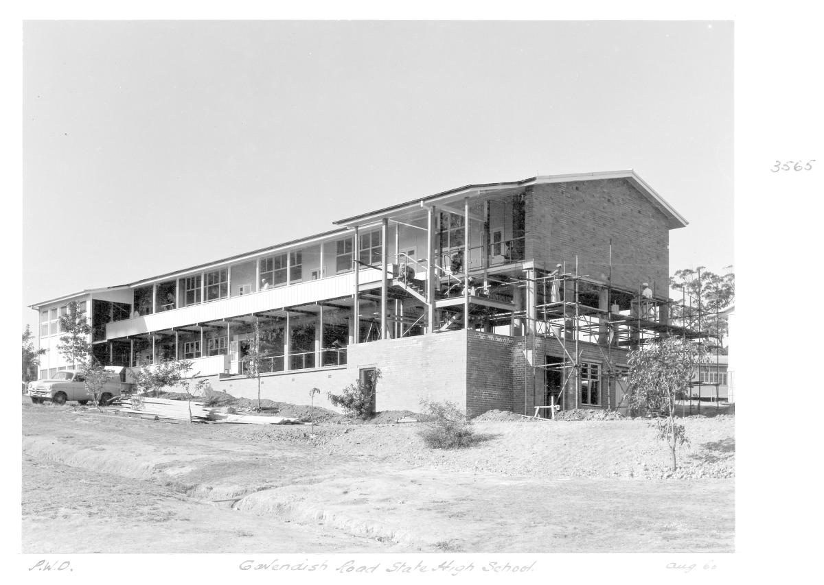 Cavendish Road State High School - Brisbane, August 1960
