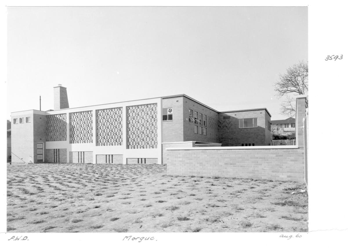New Institute of Forensic Pathology/Morgue, Coopers Plains - Brisbane, August 1960