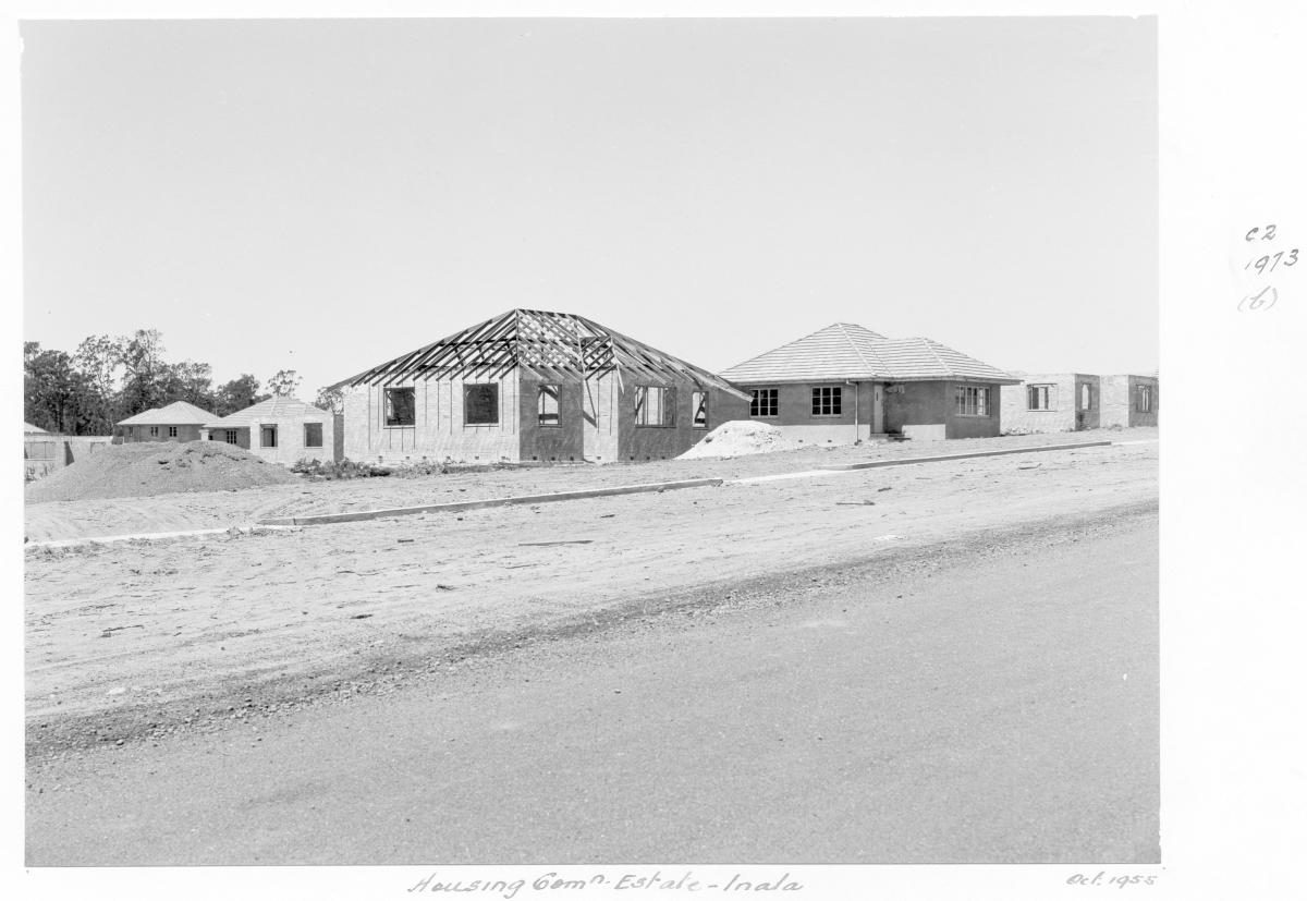 Housing Commission estate, Inala, Brisbane, October 1955