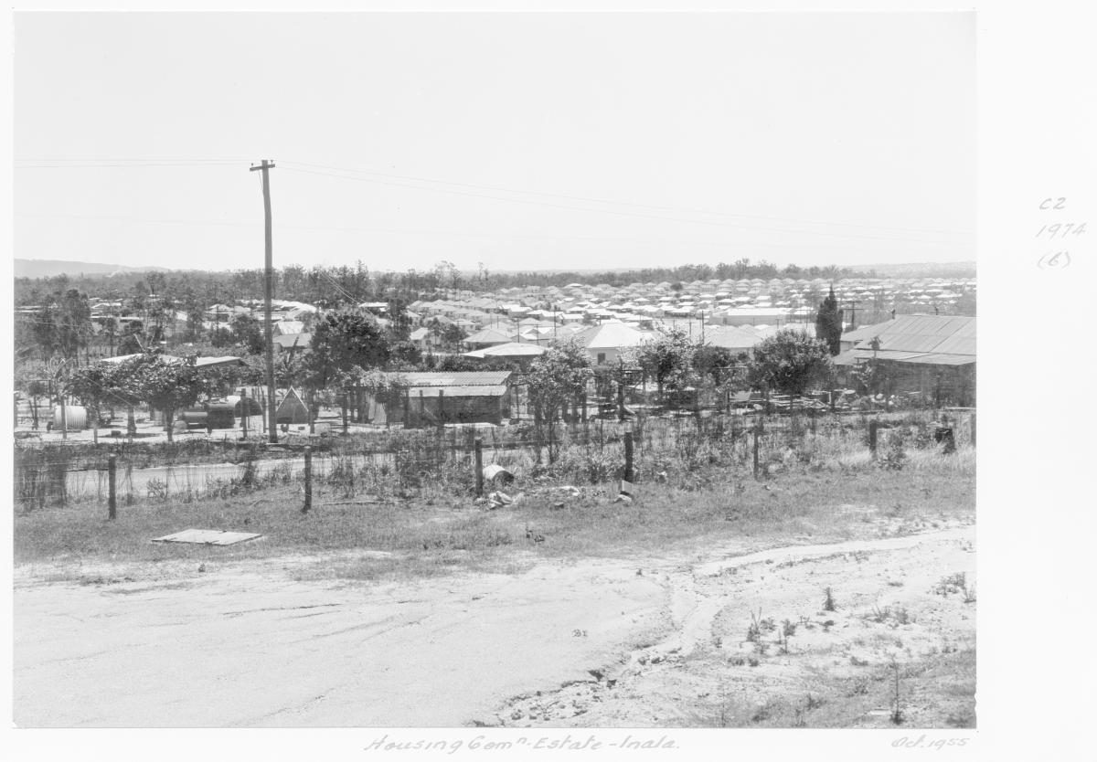 Housing Commission estate, Inala, Brisbane, October 1955