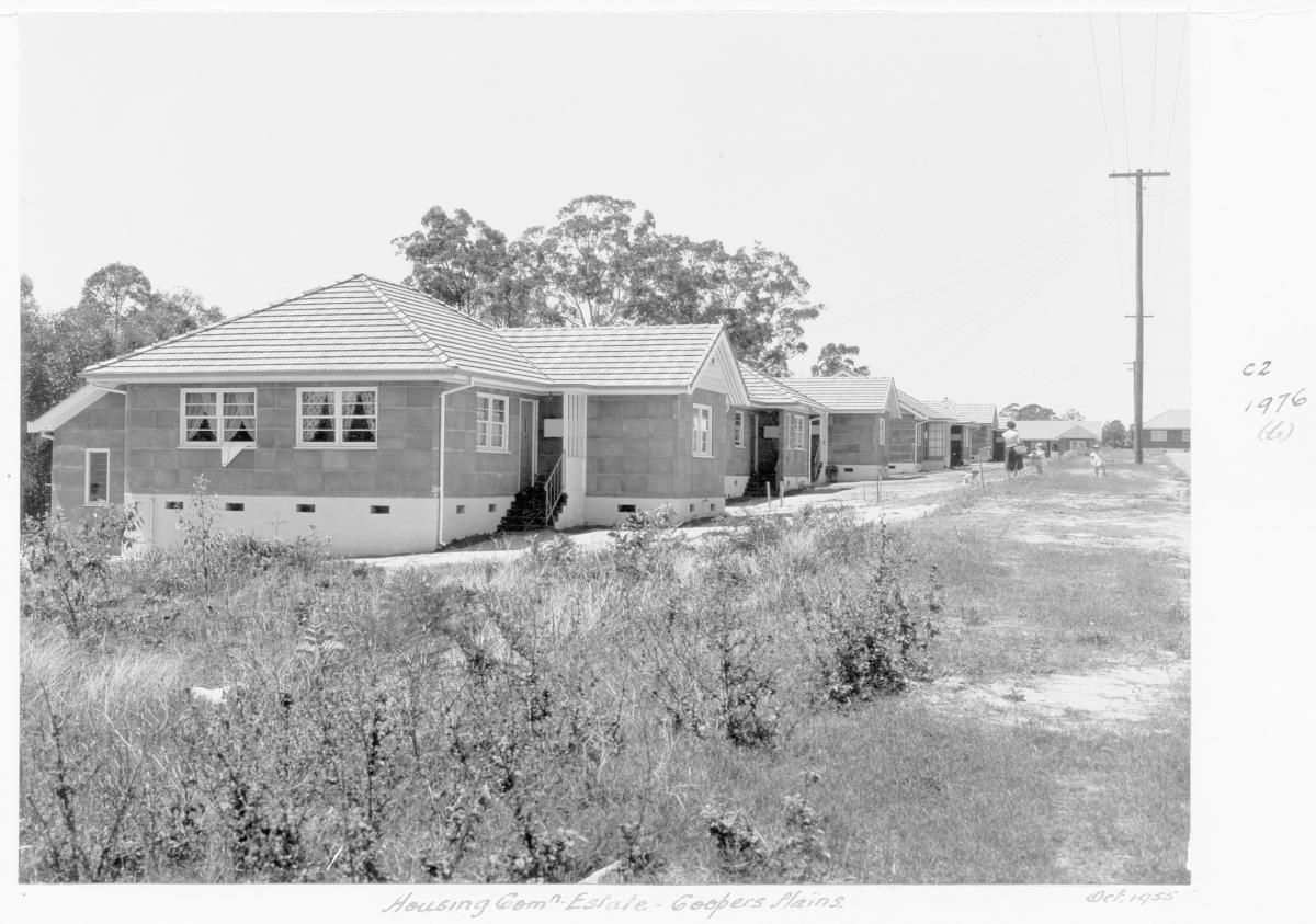 Housing Commission estate, Coopers Plains - Brisbane, October 1955
