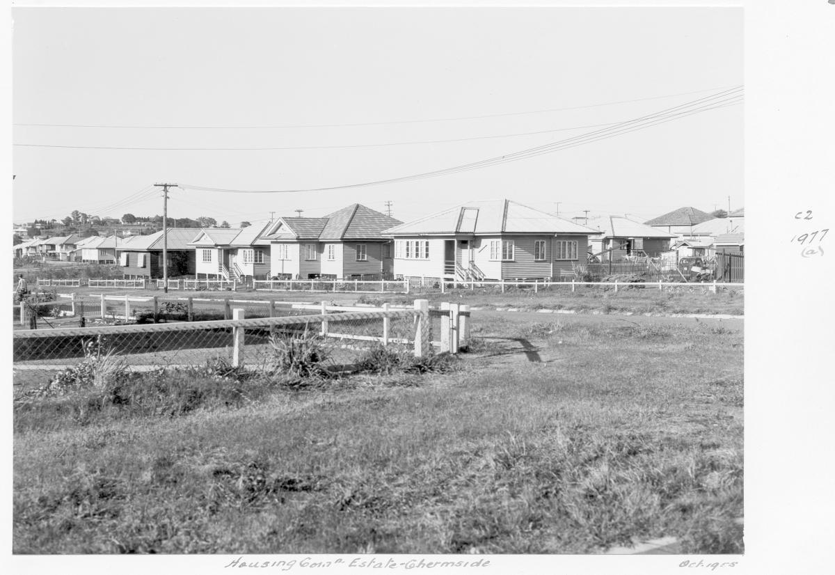 Housing Commission estate, Chermside - Brisbane, October 1955