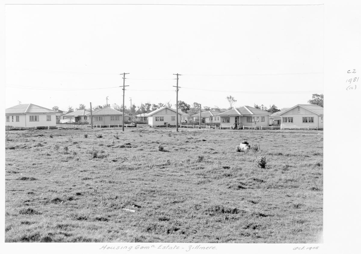 Housing Commission estate, Zillmere - Brisbane, October 1955
