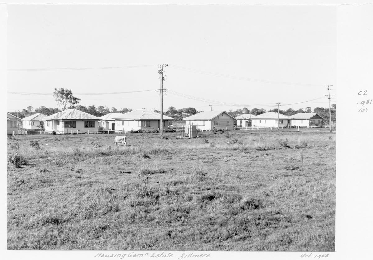 Housing Commission estate, Zillmere - Brisbane, October 1955