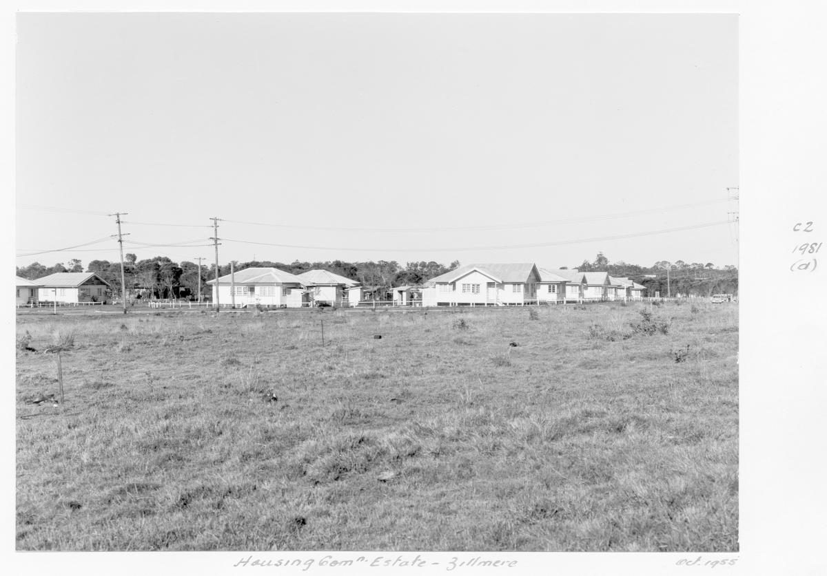 Housing Commission estate, Zillmere - Brisbane, October 1955