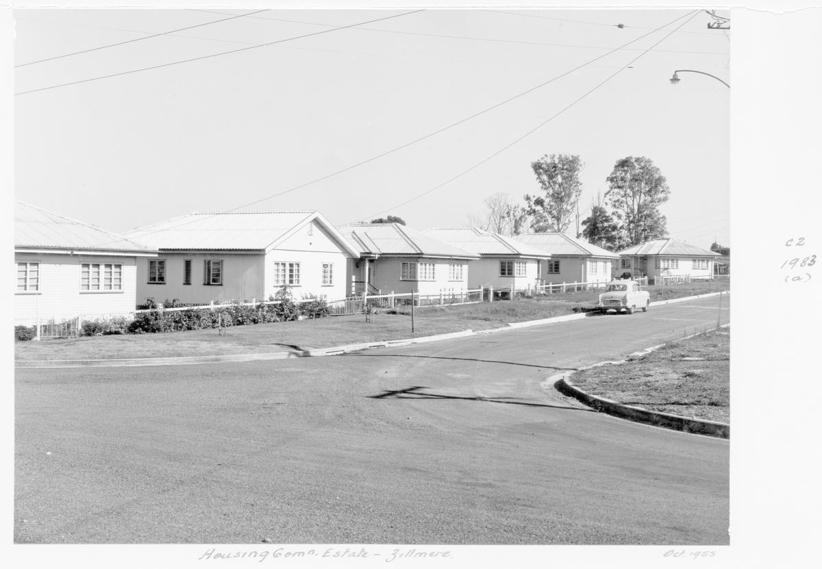 Housing Commission estate, Zillmere - Brisbane, October 1955