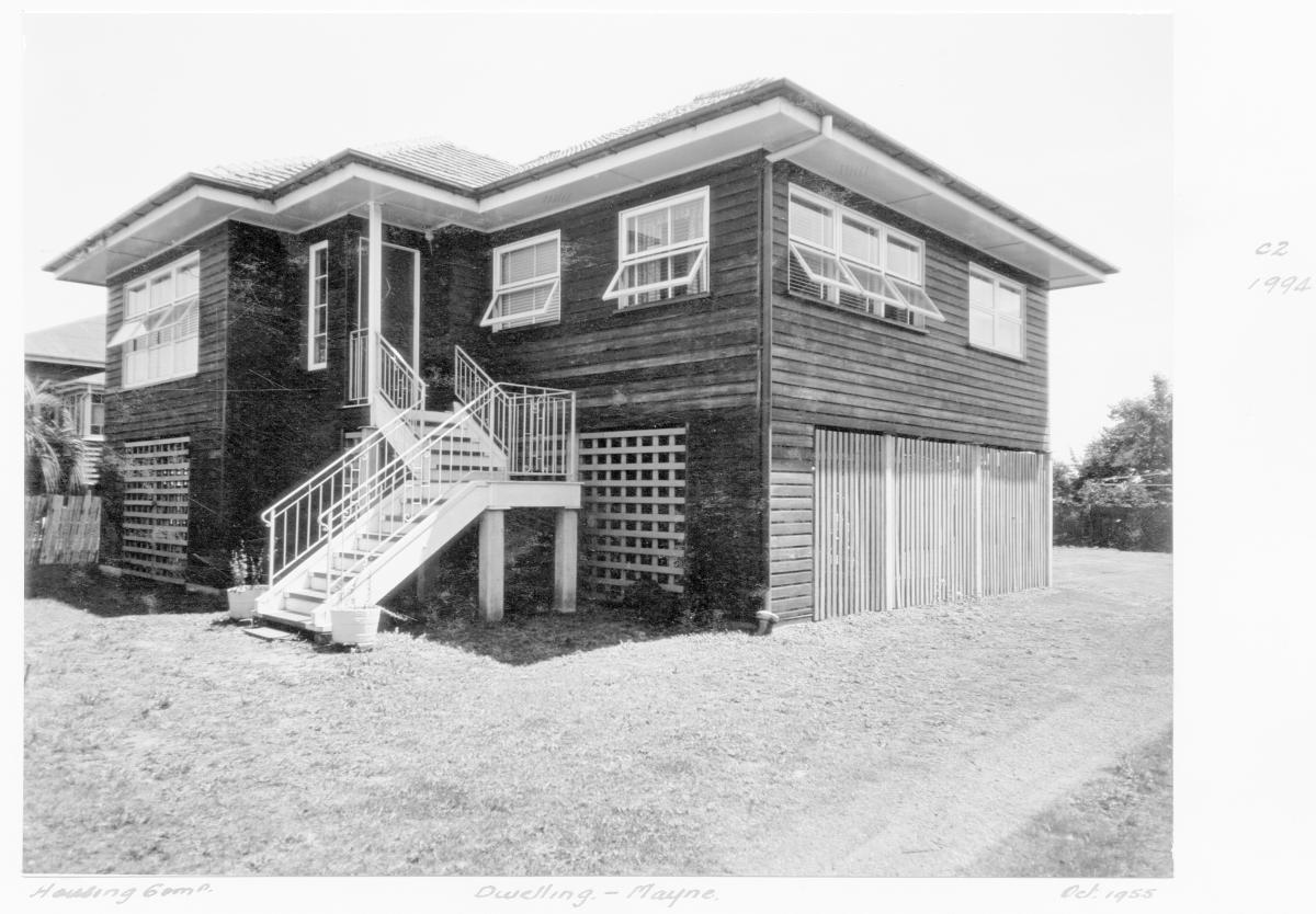 Housing Commission dwelling, Mayne - Brisbane, October 1955