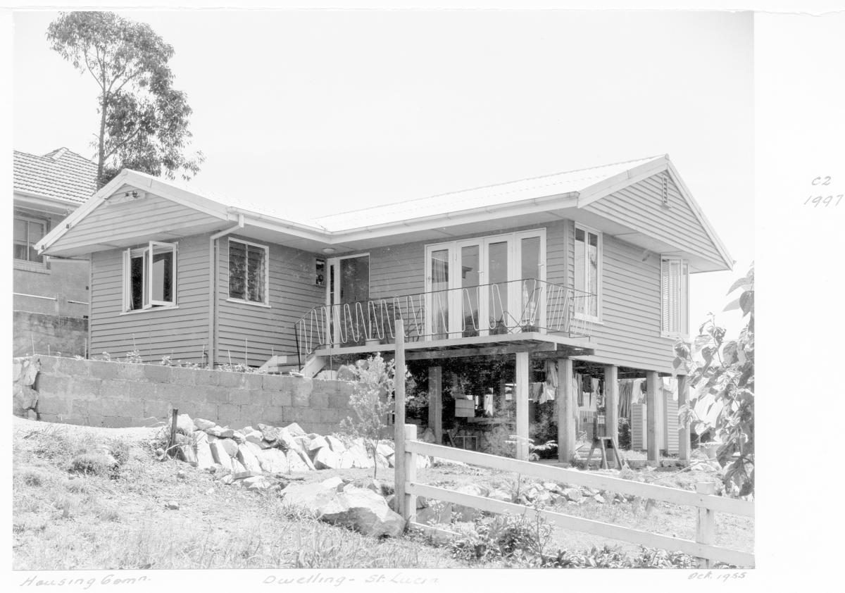 Housing Commission dwelling, St Lucia - Brisbane, October 1955