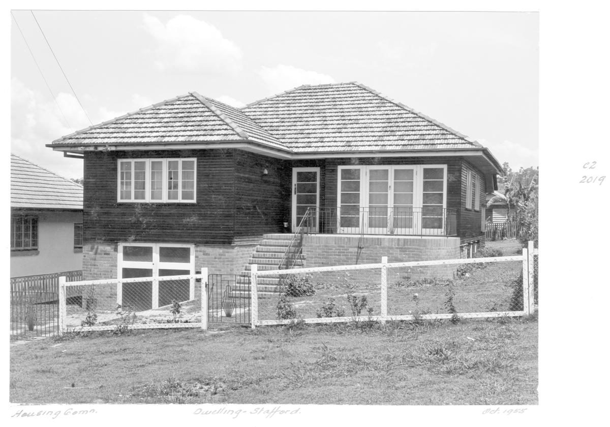Housing Commission dwelling, Stafford - Brisbane, October 1955