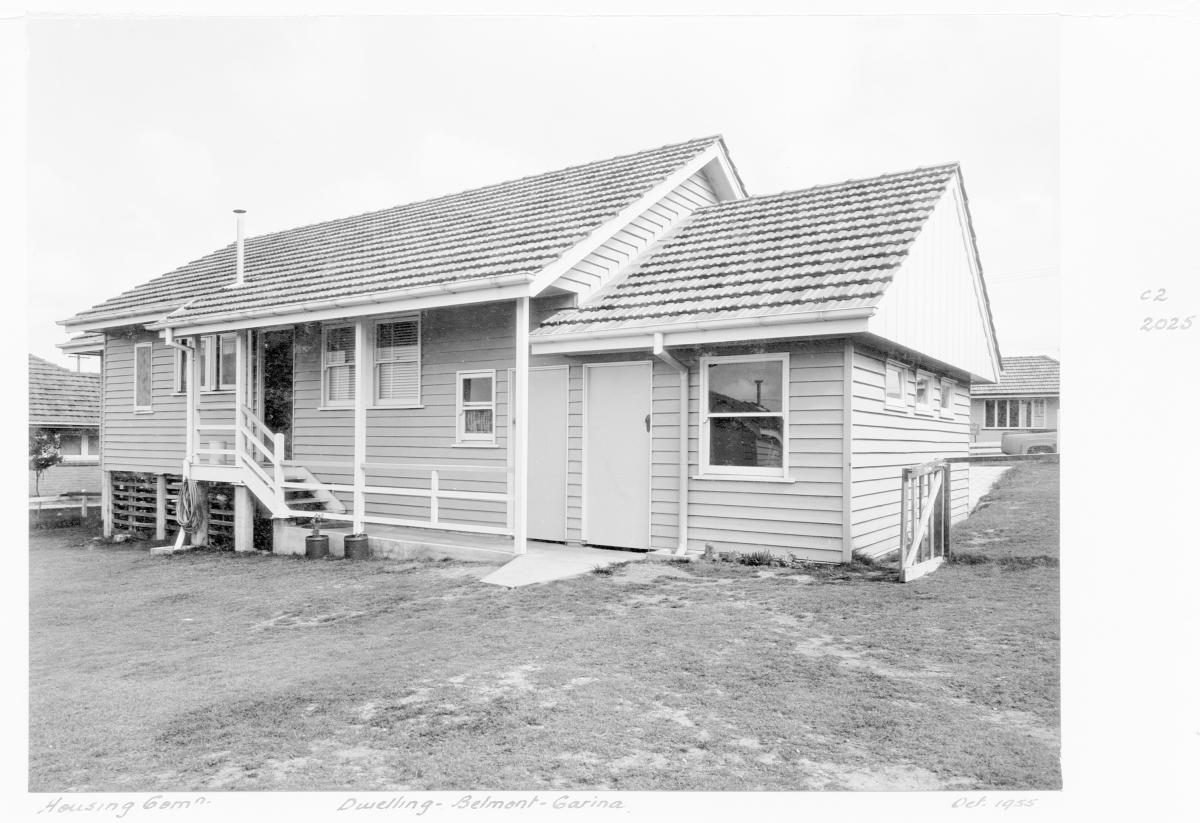 Housing Commission dwelling, Belmont, Carina - Brisbane, October 1955