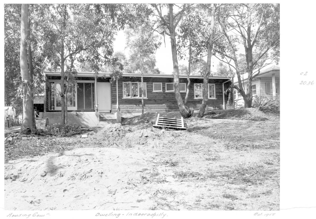 Housing Commission dwelling, Indooroopilly - Brisbane, October 1955