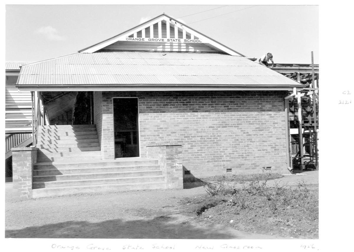 Orange Grove State School new classroom - Brisbane, 1956