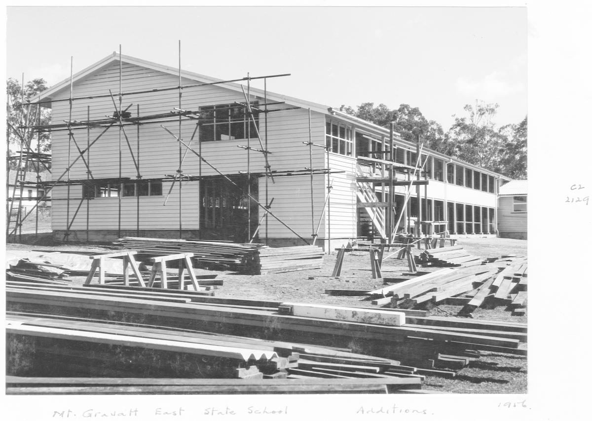Mount Gravatt East State School additions - Brisbane, 1956