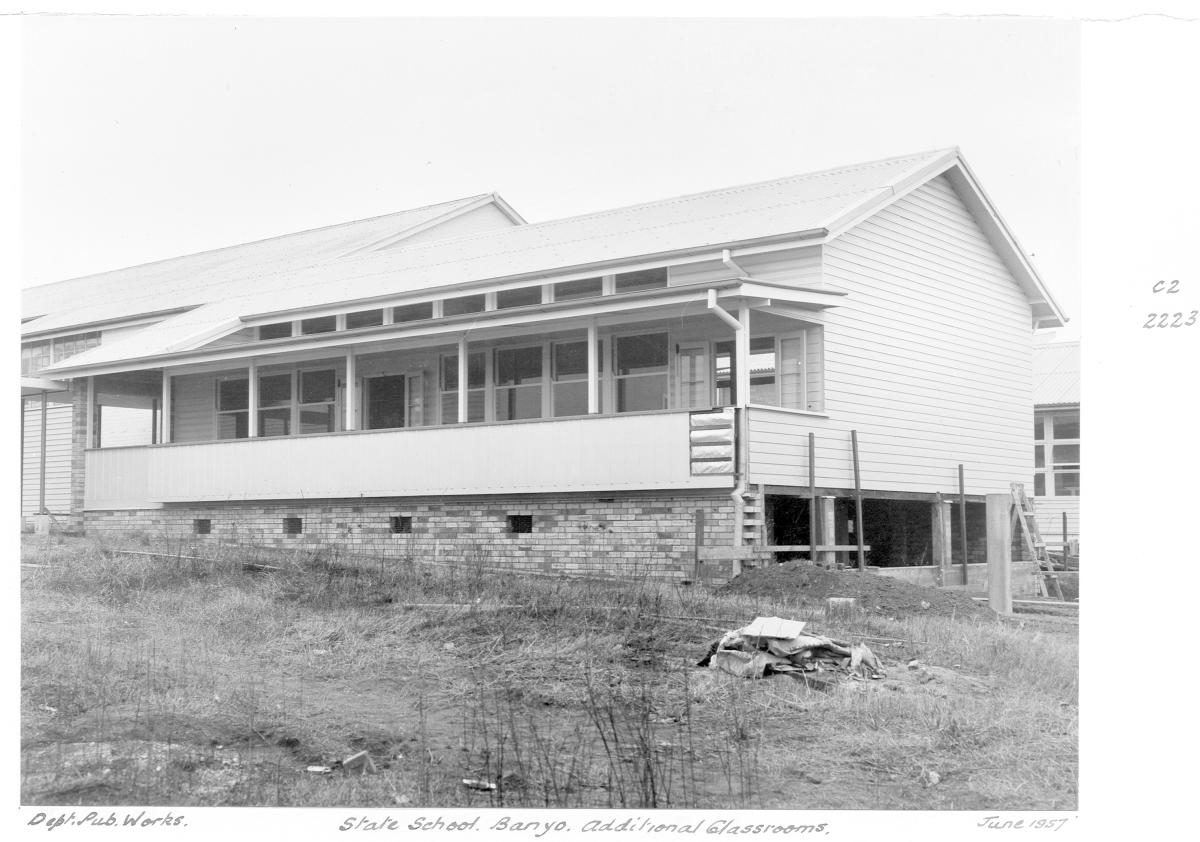 Banyo State School additional classrooms - Brisbane, June 1957