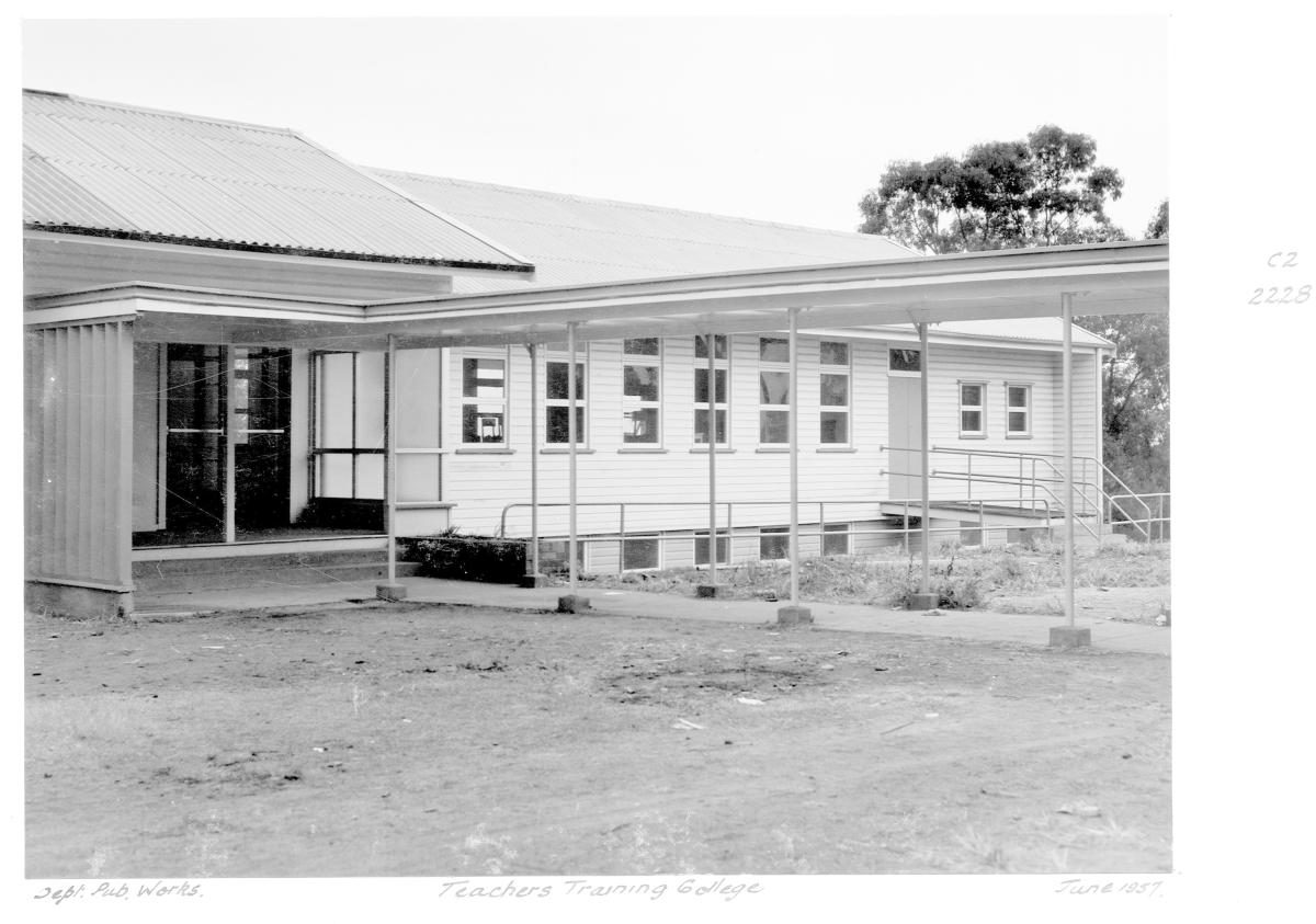 Teachers Training College construction - Brisbane, June 1957