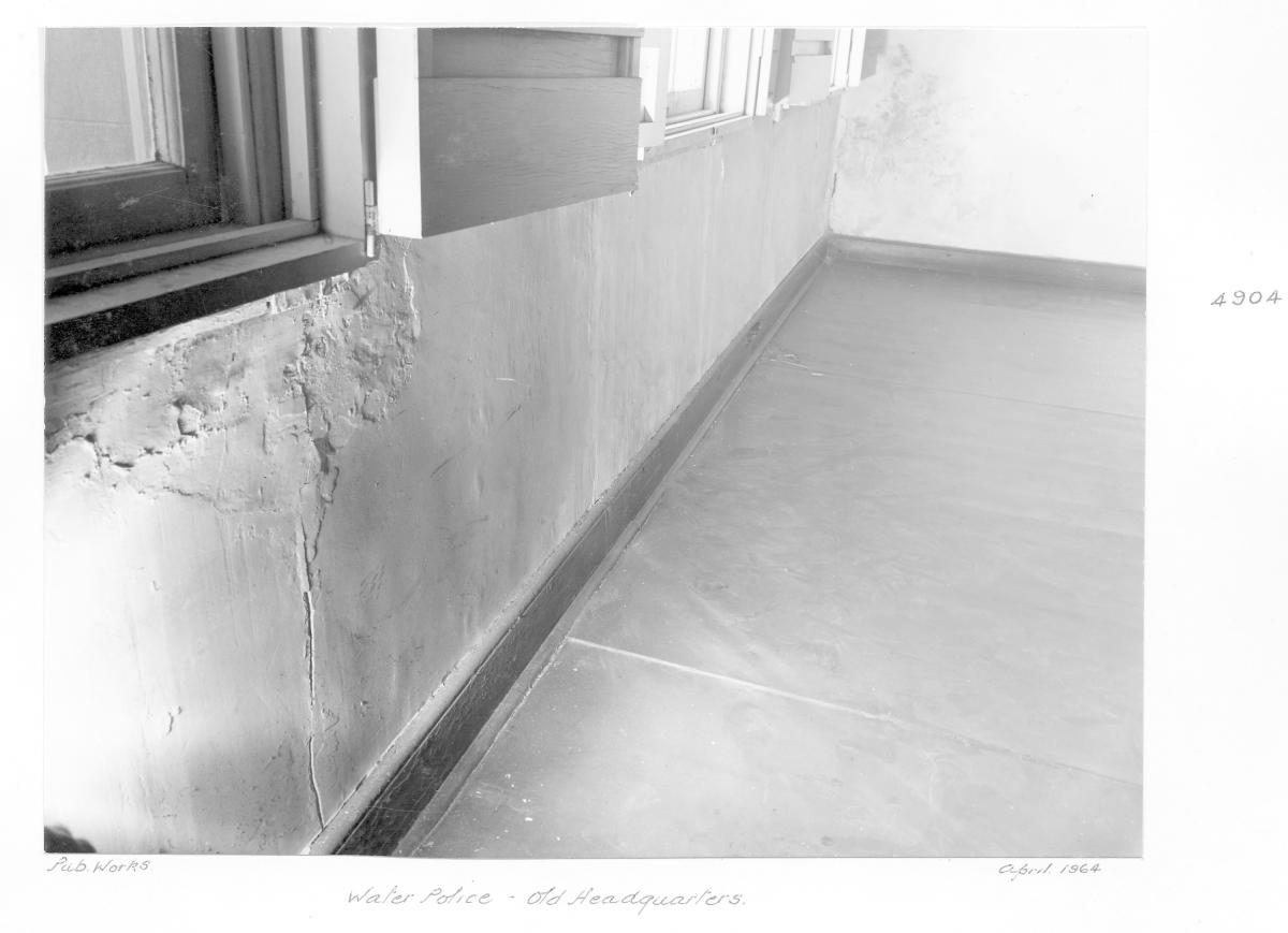 Water Police old Headquarters, Brisbane, April 1964