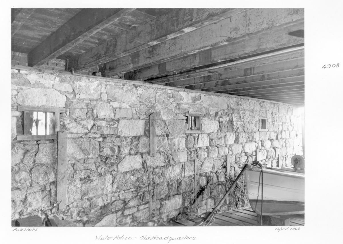 Water Police old Headquarters, Brisbane, April 1964