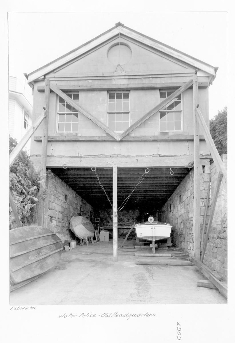 Water Police old Headquarters, Brisbane, April 1964