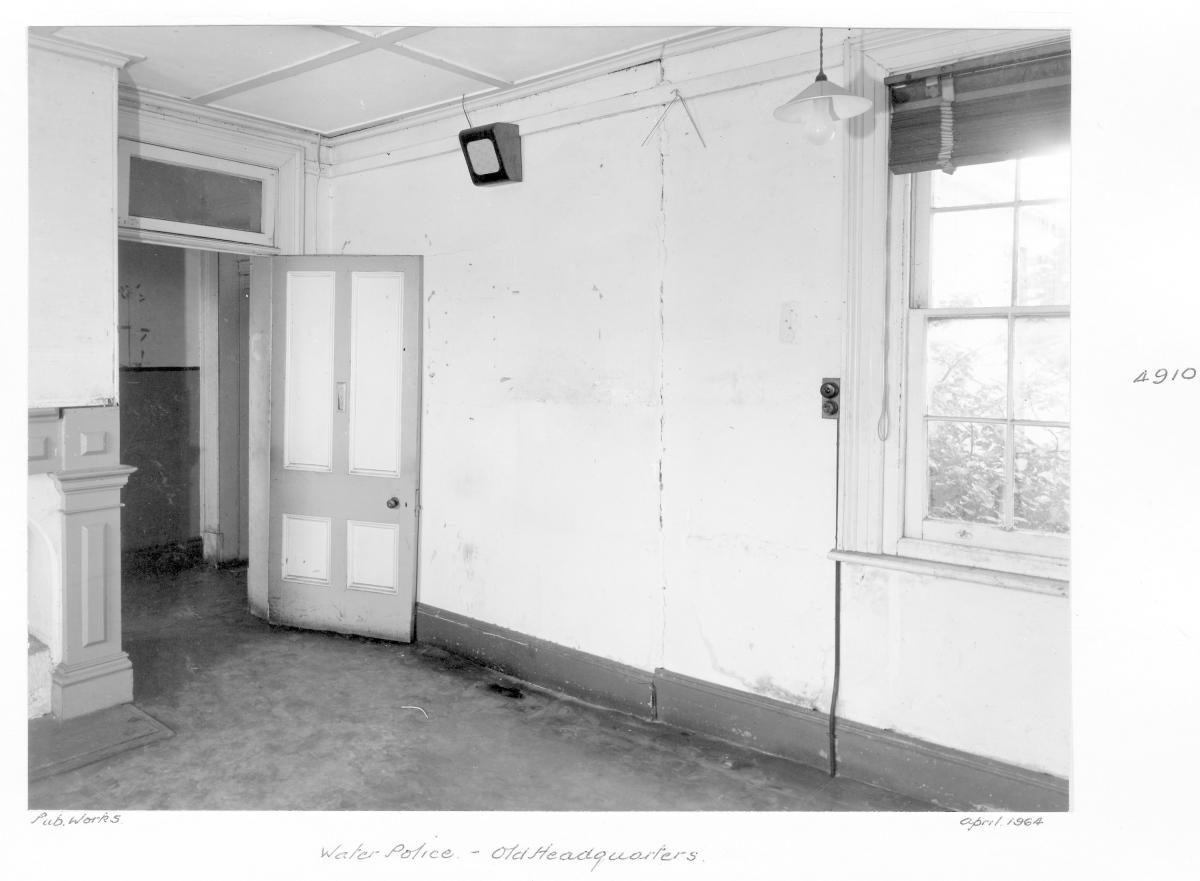 Water Police old Headquarters, Brisbane, April 1964