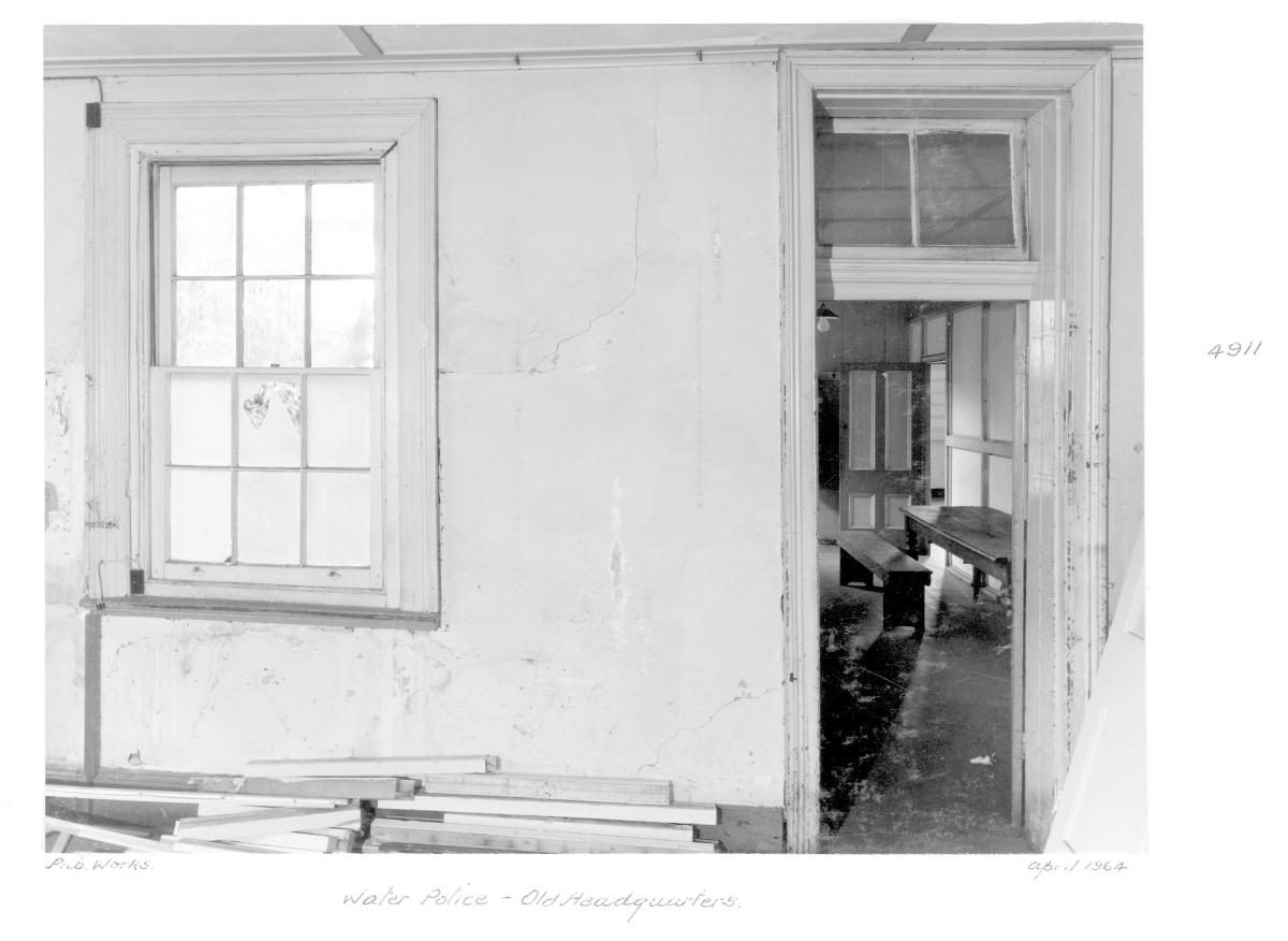 Water Police old Headquarters, Brisbane, April 1964