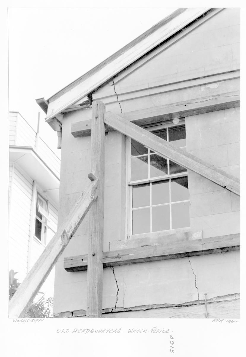 Water Police old Headquarters, Brisbane, April 1964