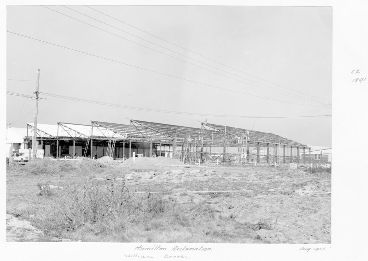 Reclamation for William Brooks at Hamilton - Brisbane, August 1955