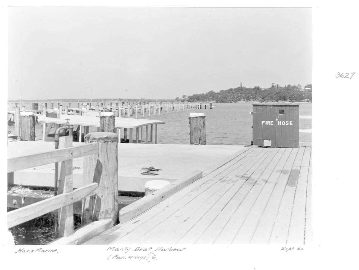 Manly Boat Harbour - Brisbane, September 1960