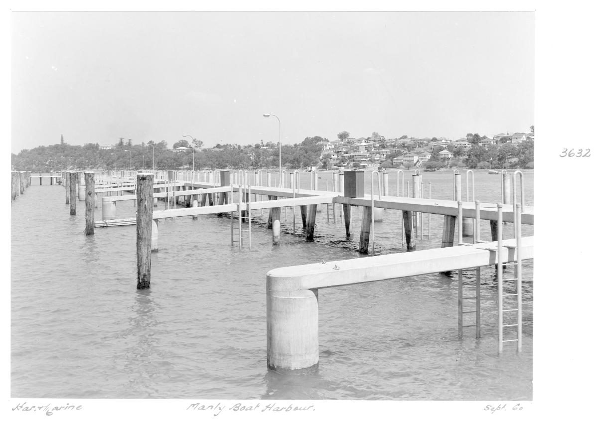 Manly Boat Harbour - Brisbane, September 1960