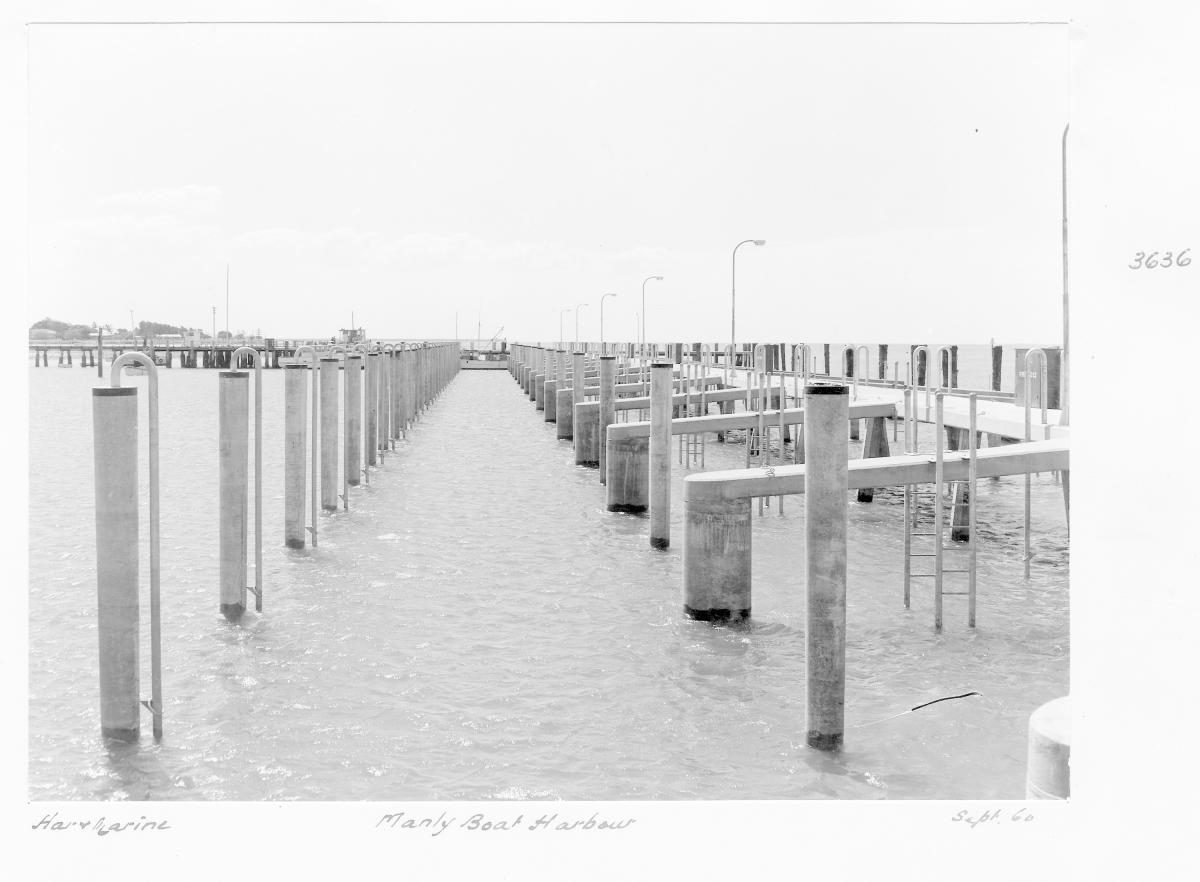 Manly Boat Harbour - Brisbane, September 1960