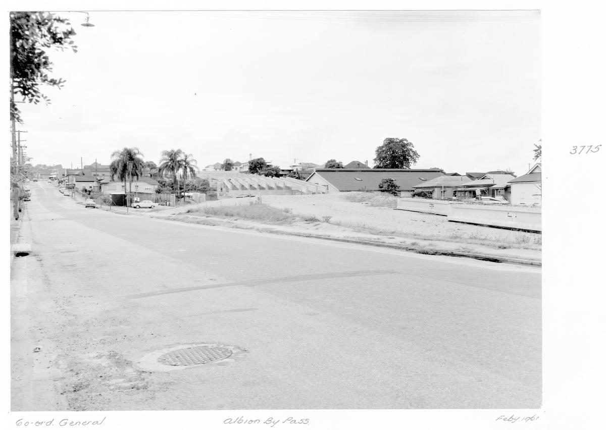Albion bypass construction - Brisbane, February 1961